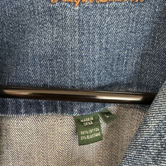 Ralph Lauren Blue Jean Jacket - Picture 4 of 4